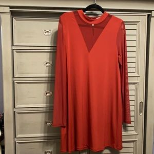 BCBGeneration Dark Orange Dress